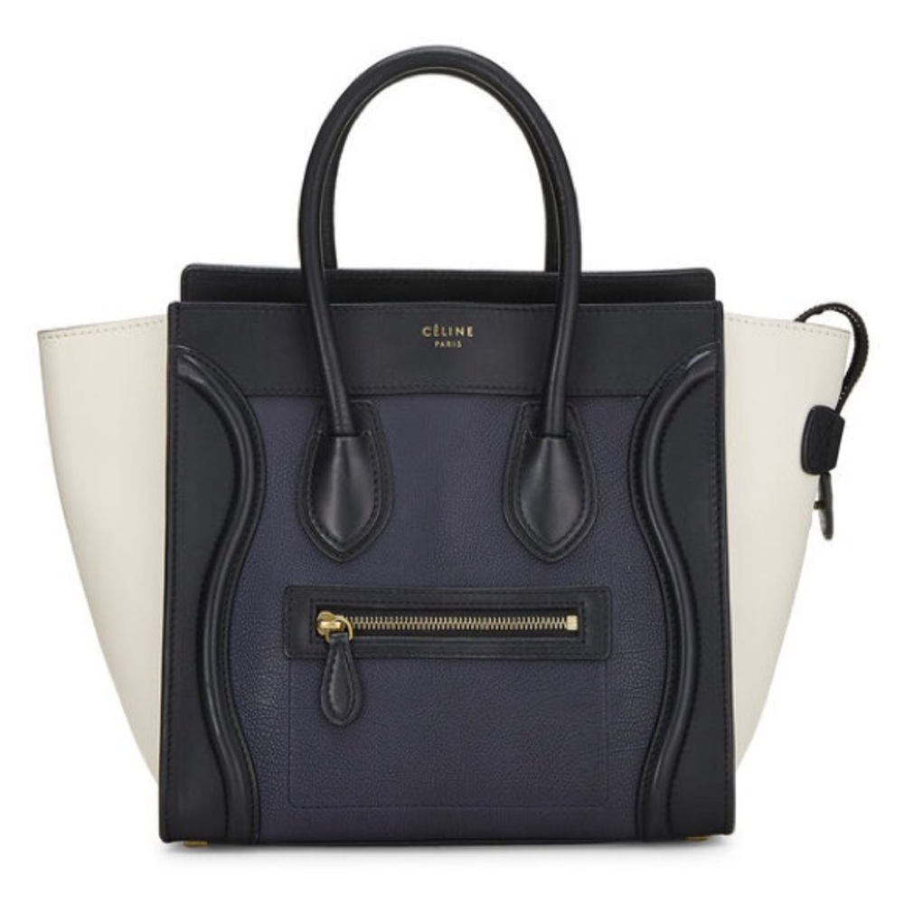 AUTHENTIC CÉLINE
Multicolored Calfskin Luggage Micro